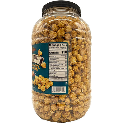 StoneHedge Farms Gourmet Salted Caramel Popcorn - Deliciously Old Fashioned 32 Oz. Tall Tub! - Made in the USA!