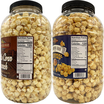 Stonehedge Farms Bulk Popcorn Variety Pack! 12 Lbs Of Deliciously Old Fashioned Popcorn Variety Pack - Includes Six 32 Ounce Barrels - Made in the USA