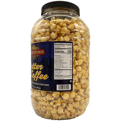 Stonehedge Farms Gourmet Popcorn Barrel Variety Packs - 32 Ounces Each - Two Pack (Caramel + Butter Toffee)